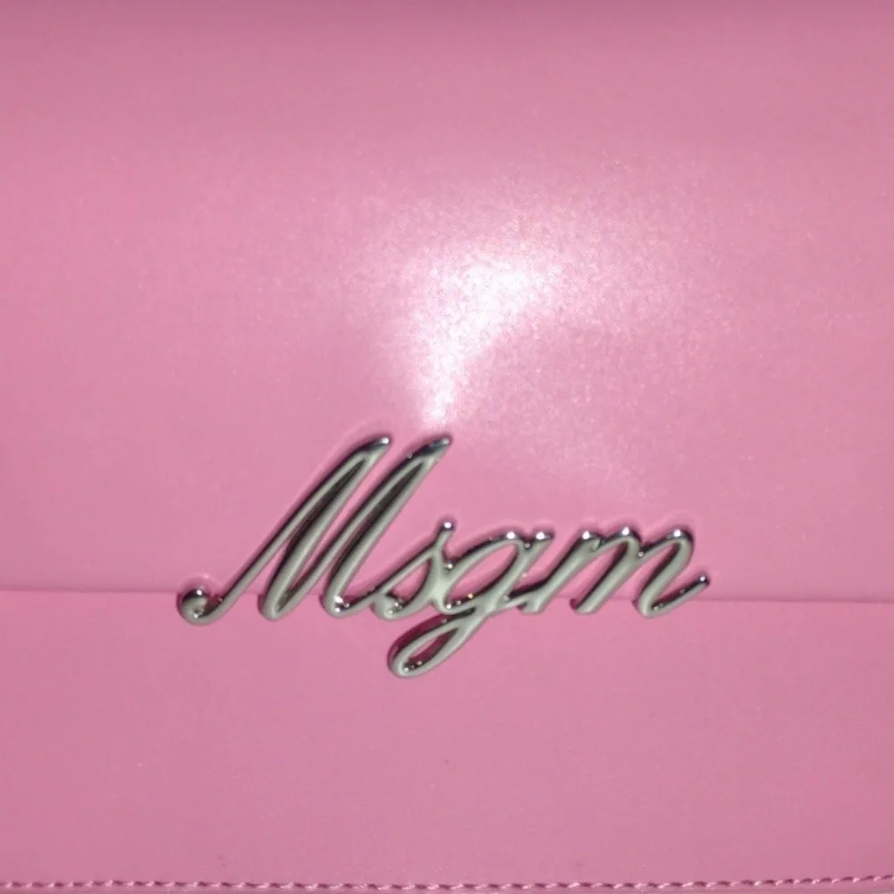 MSGM Bubblegum Pink Mini Bag - Picture 6 of 16